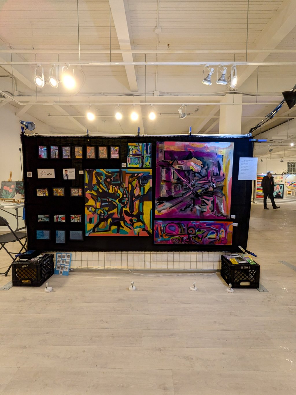 Artwork shown at Origin, Avant Garde Gallery